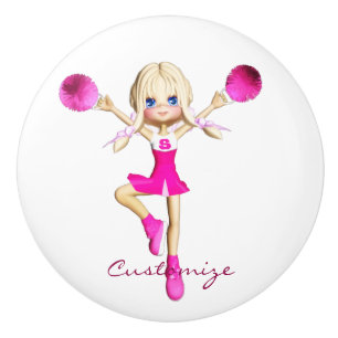 Cheerleaders Gonna Cheer Thunder_Cove Ceramic Knob