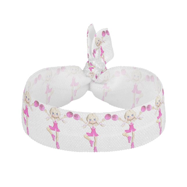 Cheerleaders Gonna Cheer Thunder_Cove Elastic Hair Tie (Front)
