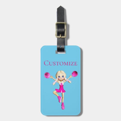 Cheerleaders Gonna Cheer Thunder_Cove Luggage Tag