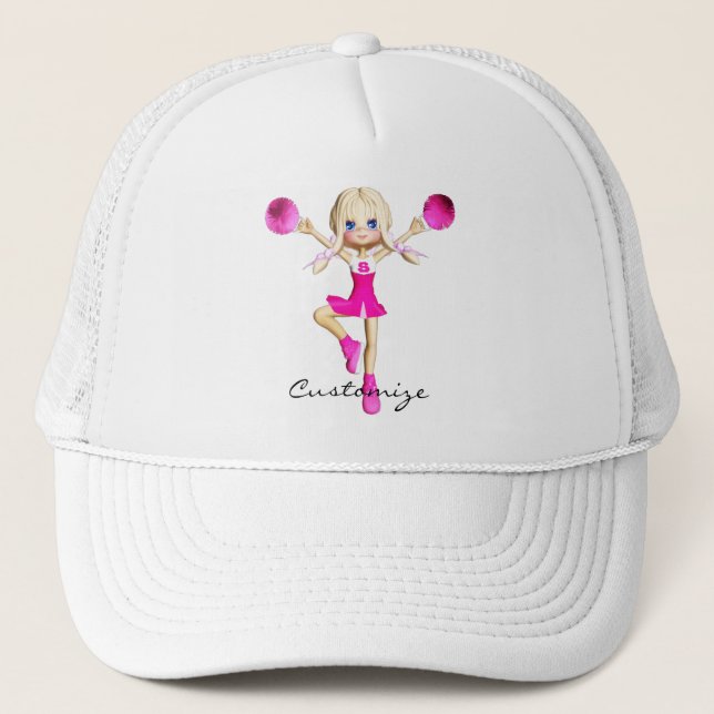 Cheerleaders Gonna Cheer Thunder_Cove Trucker Hat (Front)