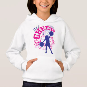 Cheerleaders, It's a Cheer Life, Cheer T-shirt Hoodie