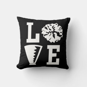 Cheerleaders Love, Black Cheer Cushion