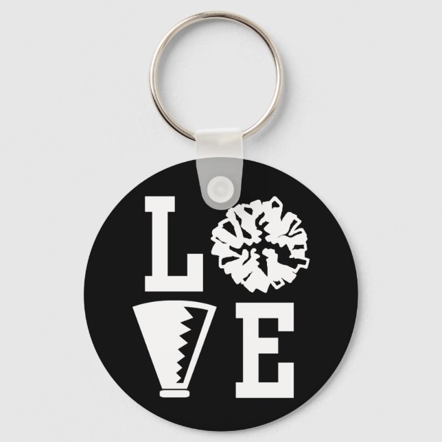 Cheerleaders Love Keychain (Front)
