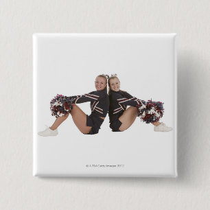 Cheerleaders Pinback Button
