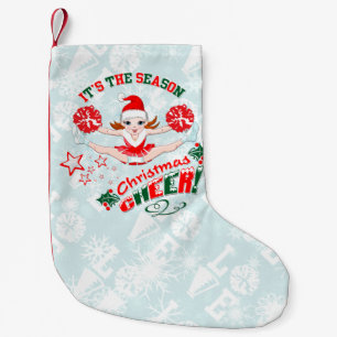 Cheerleaders Small Christmas Stocking