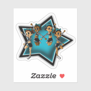 Cheerleaders Sticker