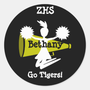 Cheerleader's Stickers
