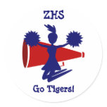 Cheerleader's Stickers