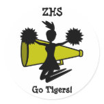 Cheerleader's Stickers