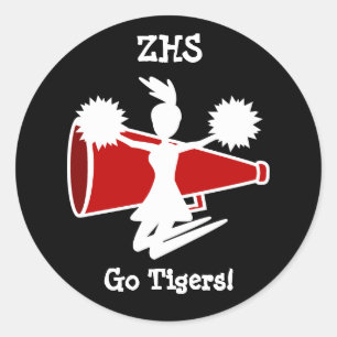 Cheerleader's Stickers