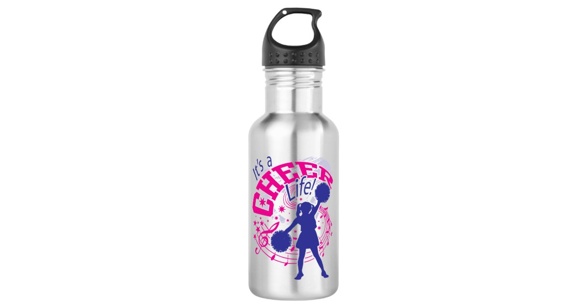 Sports Water Bottle Personalized, Sports Water Bottle, Volleyball, Dance,  Soccer, Cheer, Baseball, Team Water Bottles, Kids Christmas Gifts 