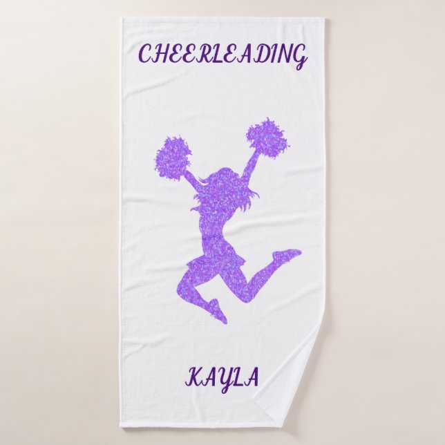 Cheerleading bath towel. towel (Bath Towel)
