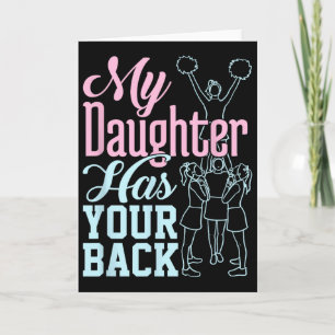 Cheerleading Cheer Mom Ckspot - My Daughter Has Yo Card