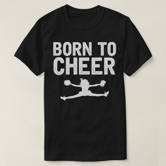 Cheerleading  Cheering Cheer Squad  T-Shirt (Design Front)