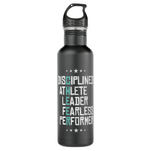 Cheerleading Cheerleader Gymnast Stainless Steel Water Bottle