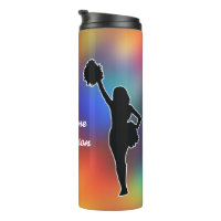 Cheerleading - Cheerleader silhouette Personalize 