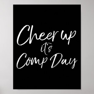 Cheerleading Competition Team Gear Cheer Up It's C Poster