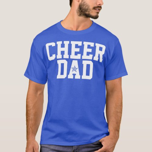 Cheerleading Dad Team Dad Fathers Day T_Shirt