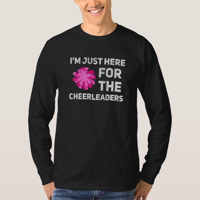 Cheerleading Football  Football Game Cheerleader T-Shirt (Front)