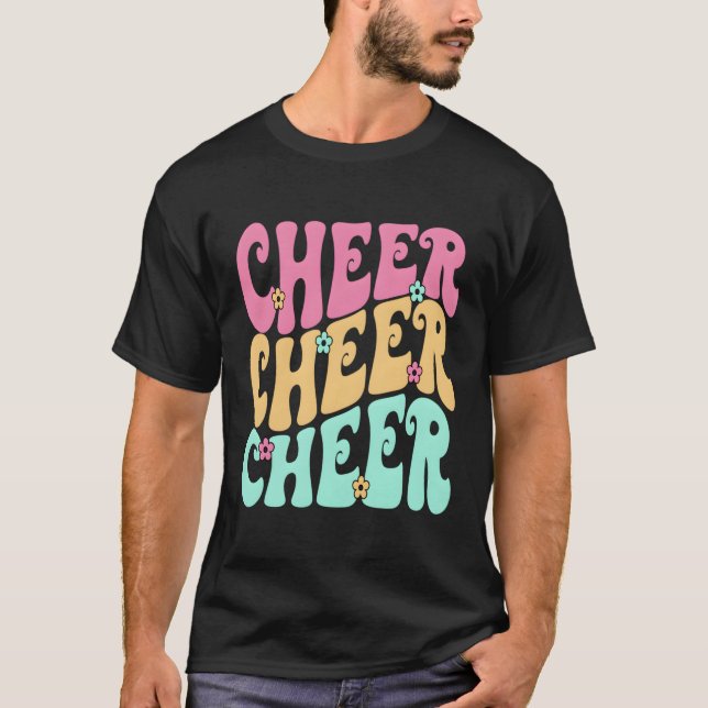Cheerleading For Cheerleader N Squad Cheer Practic T-Shirt (Front)