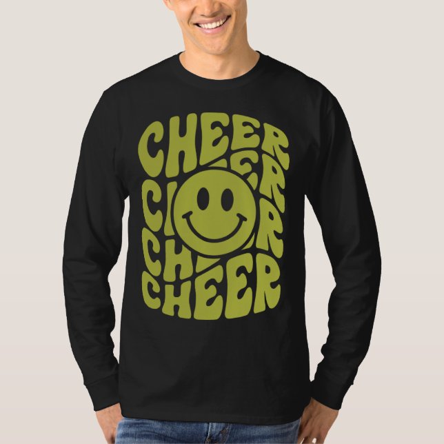 Cheerleading for Cheerleader Squad Girl Teen Cheer T-Shirt (Front)