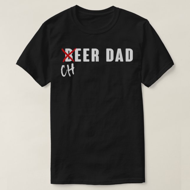 Cheerleading Funny Beer Cheer Dad T-Shirt (Design Front)
