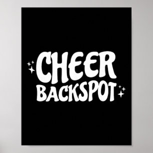Cheerleading Girl Cheer Ck Spot _1  Poster