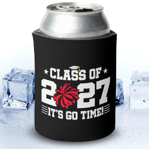 Cheerleading Graduation Quote Senior Class of 2027 Can Cooler