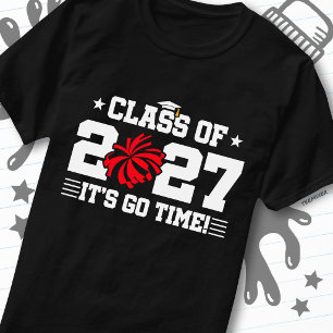 Cheerleading Graduation Quote Senior Class of 2027 T-Shirt