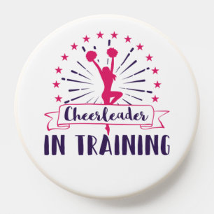 Cheerleading In Training Cheerleading Cheer Team PopSocket