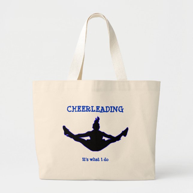 Cheerleading It's What I Do Tote Bag (Front)
