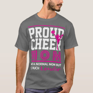 Cheerleading Proud Cheer Mom  T-Shirt