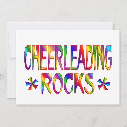 Cheerleading Rocks (Front)