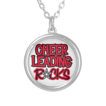 Cheerleading Rocks Necklace by Gigglesandgrins at Zazzle