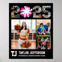 Cheerleading Senior Class of 2025 Photo Collage