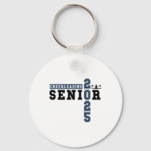 Cheerleading Senior Night Cheer Senior 2025 Gradua Keychain