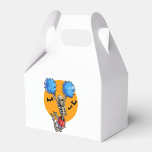 Cheerleading Skeleton Halloween Cheer Mom Girls Wo Favor Boxes