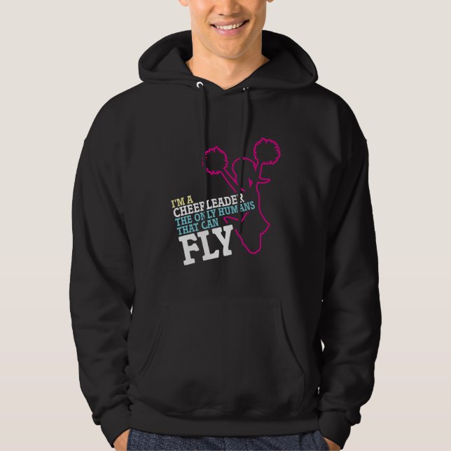 Cheerleading Sport Cheerleader Gift Hoodie (Front)