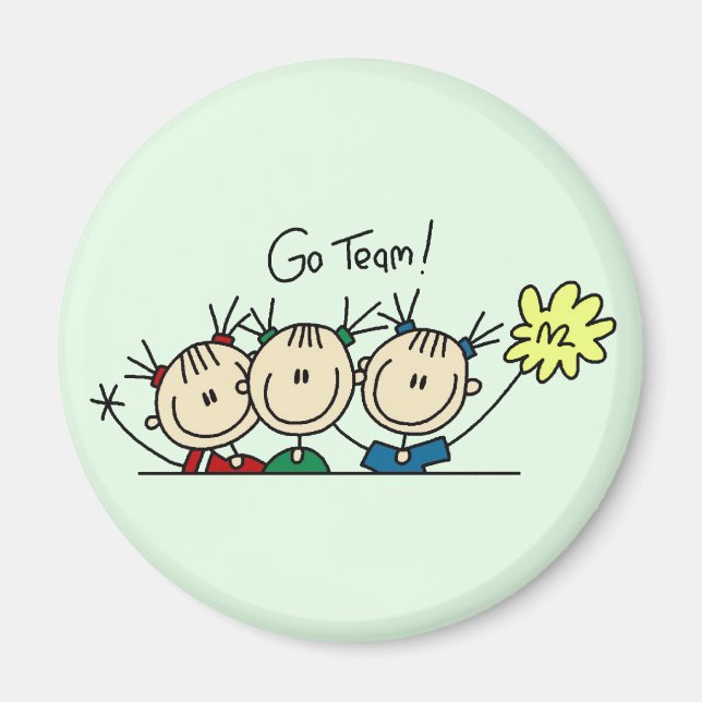 Cheerleading Squad T-shirts and Gifts Magnet (Front)