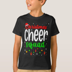 Cheerleading Srts Lover Christmas Cheer Squad T-Shirt