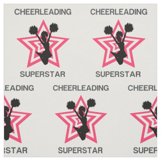 Cheerleading Superstar Fabric