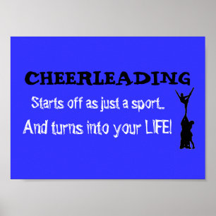 Cheerleading turns into life! poster