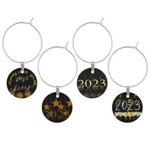 Cheers 2023 wine charm