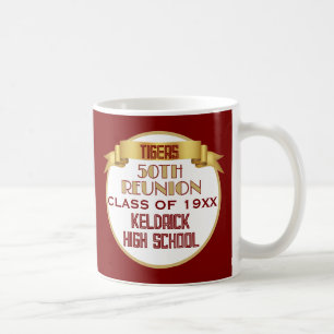Cheers! 50th Class Reunion Favor Mug