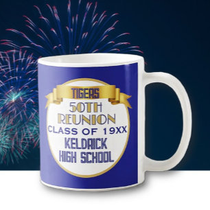 Cheers! 50th Class Reunion Favor Mug