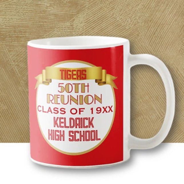 Cheers! 50th Class Reunion Favor Mug (Creator Uploaded)