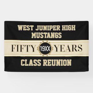 Cheers! 50th Reunion Celebration Banner