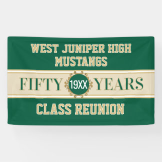 Cheers! 50th Reunion Celebration Banner