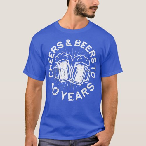 Cheers And Beers o 40 Years  40th Birthday  ank op T_Shirt