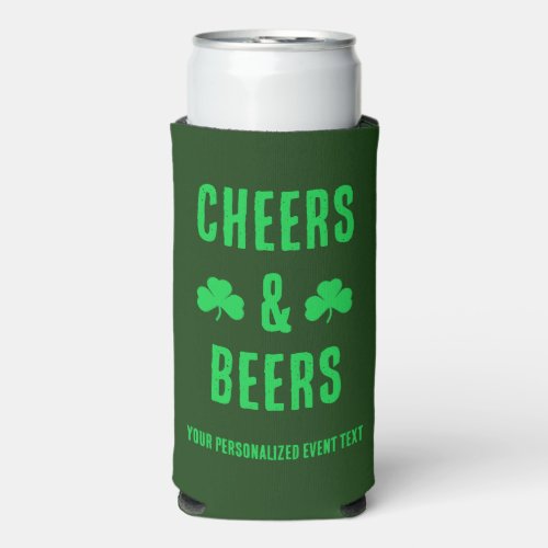Cheers and Beers Party Seltzer Can Cooler